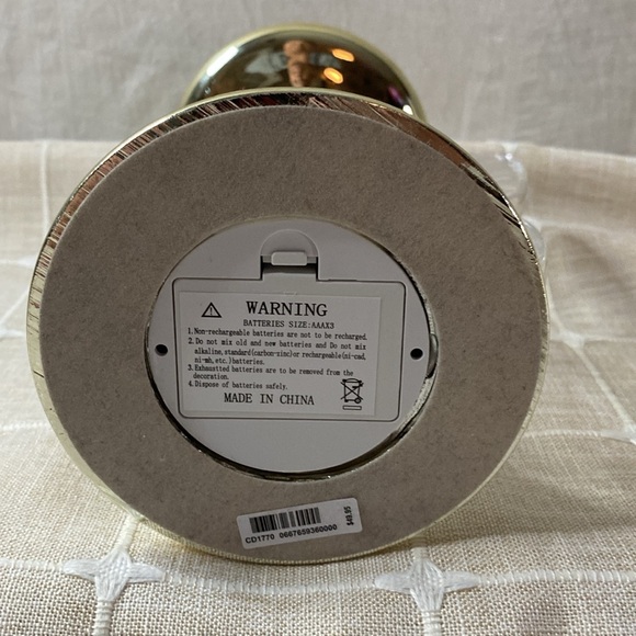 Bath & Body Works Elegant Light Up Butterfly Candle Holder Decorative Home Decor - Picture 4 of 6